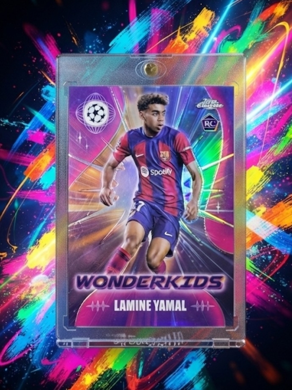 Topps Wonderkids Lamine Yamal Card